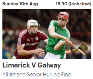 All Ireland Hurling final 2018 - Limerick v Galway